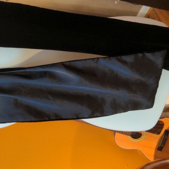 Black Velvet August Silk Wrap Scarf - Picture 5 of 5